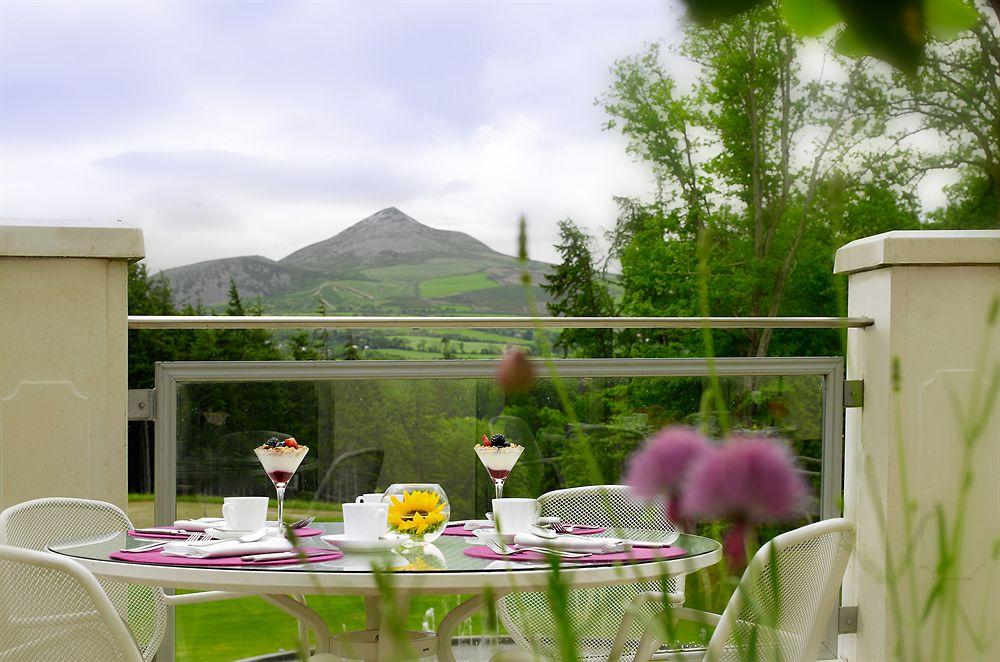 Powerscourt Hotel, Autograph Collection Эннискерри Экстерьер фото View of the Wicklow Mountains from the hotel