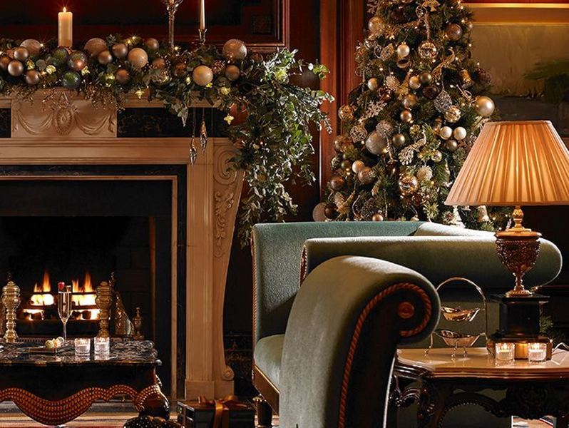 Powerscourt Hotel, Autograph Collection Эннискерри Экстерьер фото The fireplace in the Drawing Room